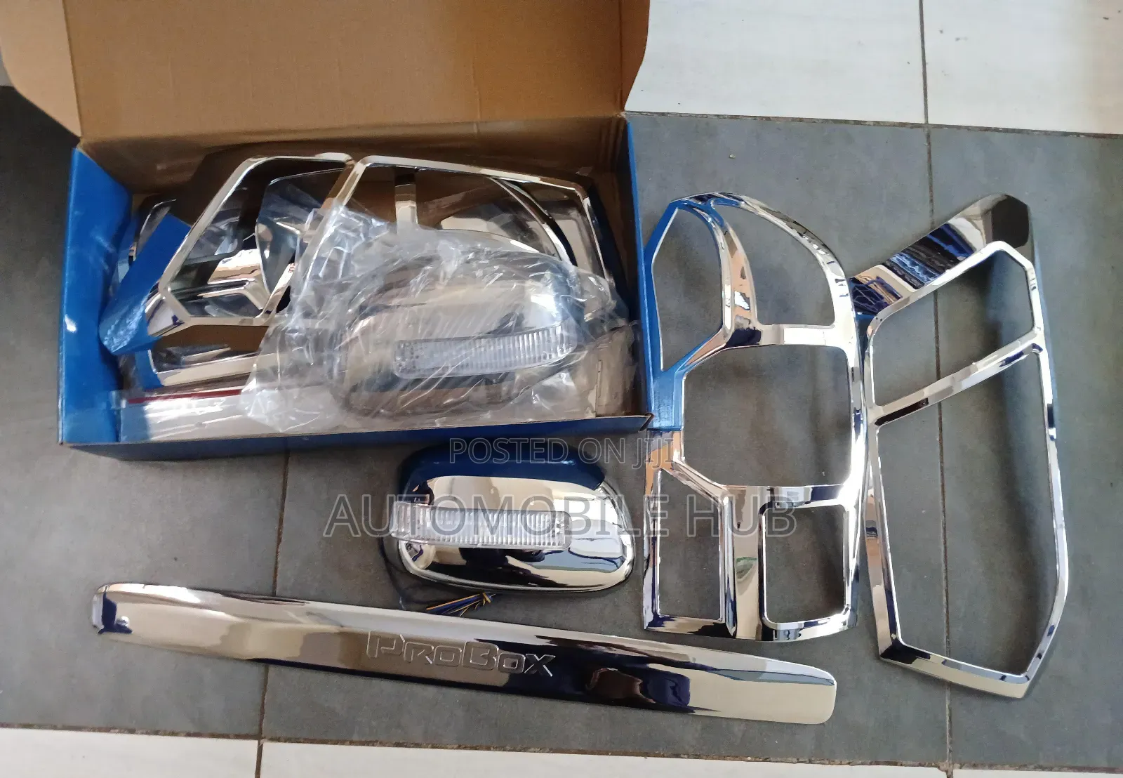 Toyota Succeed New Shape Chrome Kit 2015