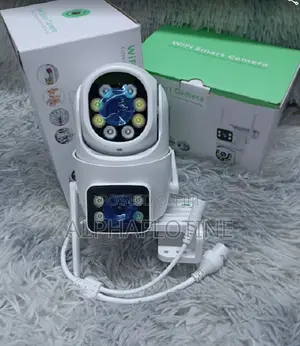 Solar Camera Wifi Dual Lens PTZ 4mp-Camera CCTV