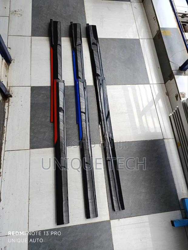 Universal Side Skirts/Black, Red, Blue, or Plain Side Skirts