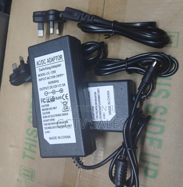 12v 5a Ac/Dc Adaptor Cable