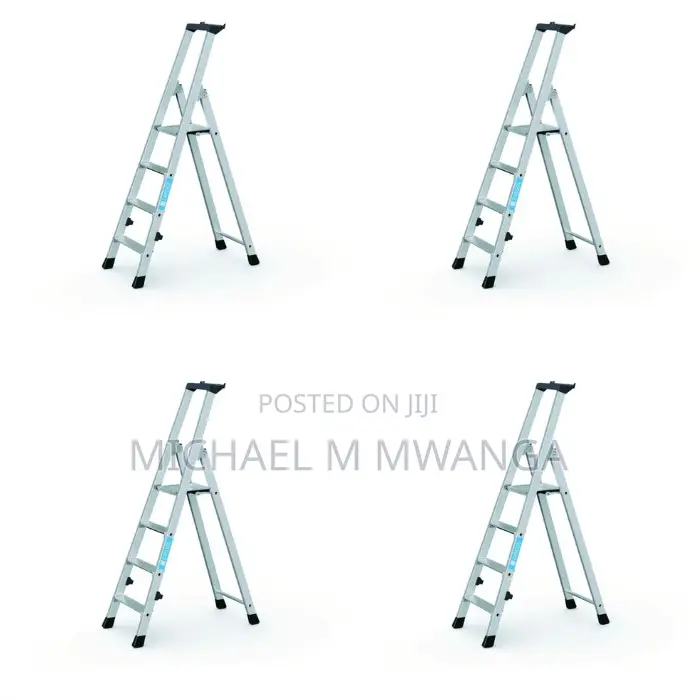 Rust-Resistant 4-Step Aluminum Ladder