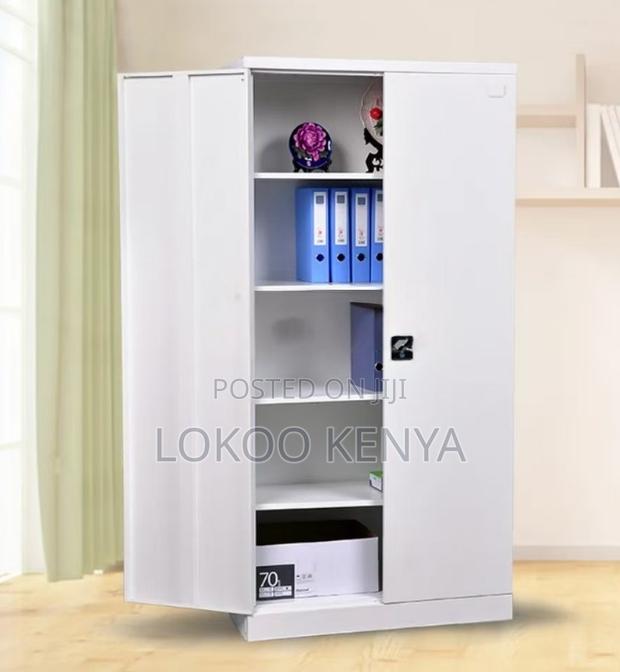 Office Cabinet : 1.2 Meter Wide 2-Door Office Cabinet - thumbnail 2