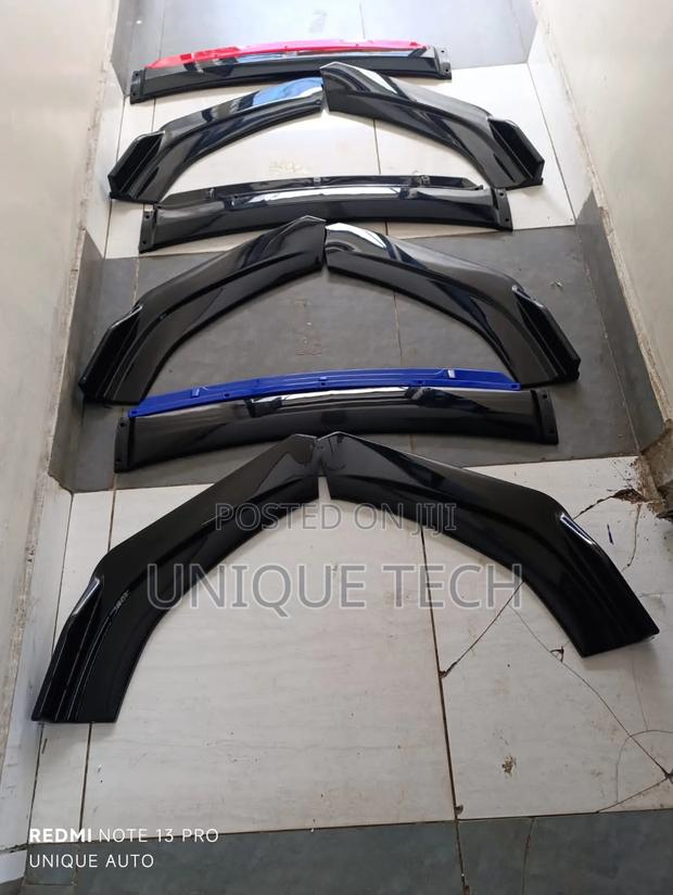 Universal Bumper Protector/ Black, Red or Blue Bumper Lip