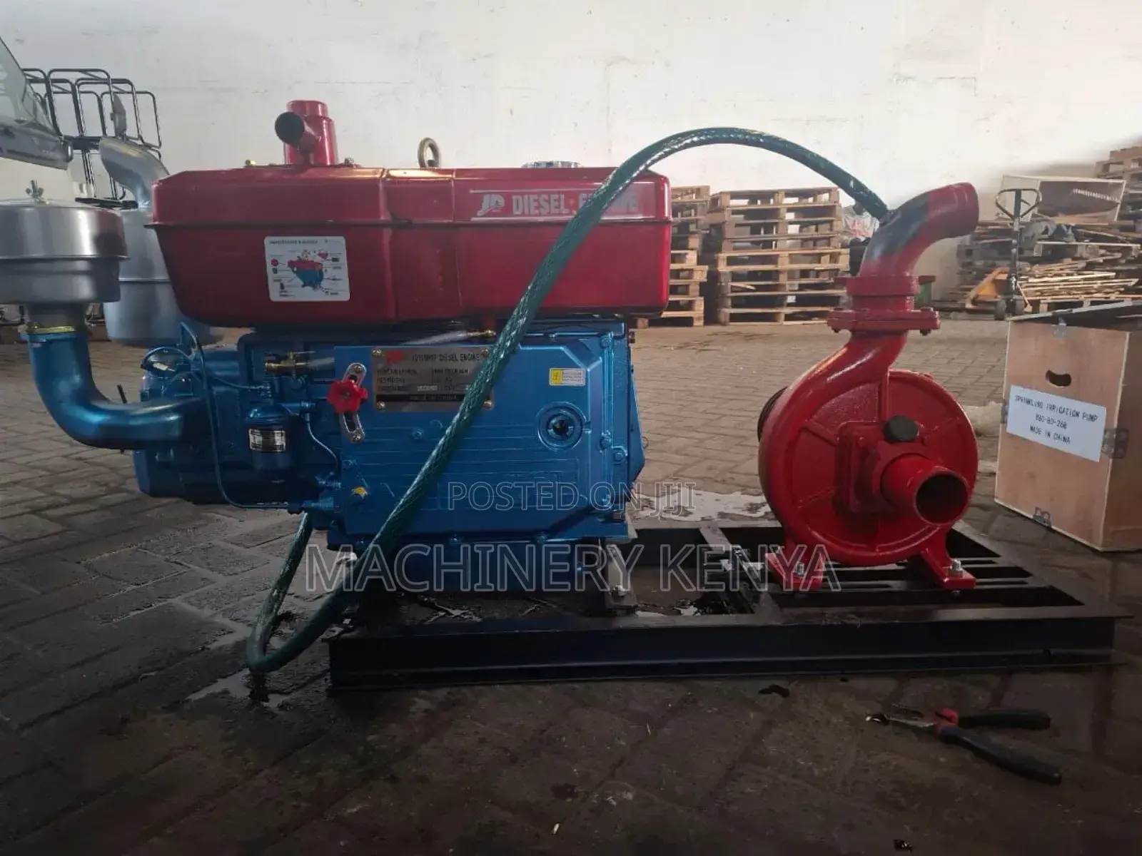 24hp Irrigation Water Pump Complete With 135m Head Pump
