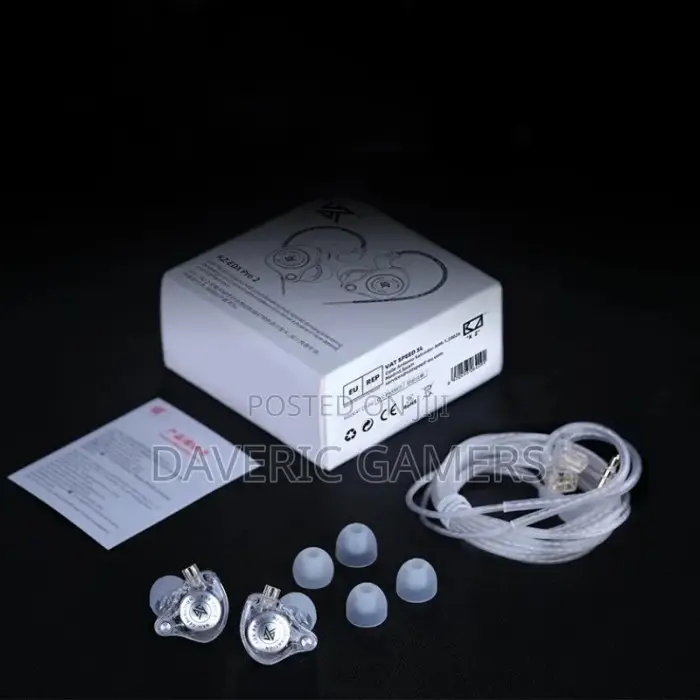 Kz Edx Pro 2 in Ear Monitors - With Type C Connector