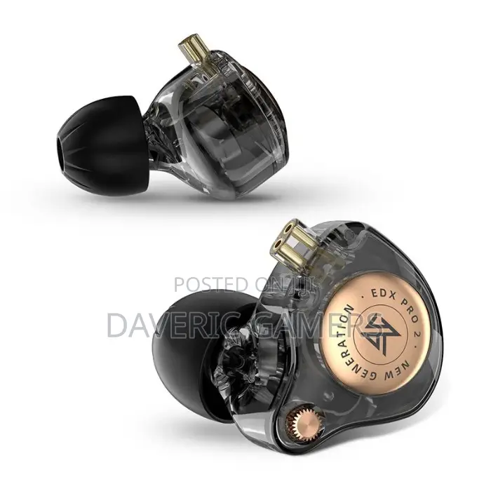 Kz Edx Pro 2 in Ear Monitors - With Type C Connector
