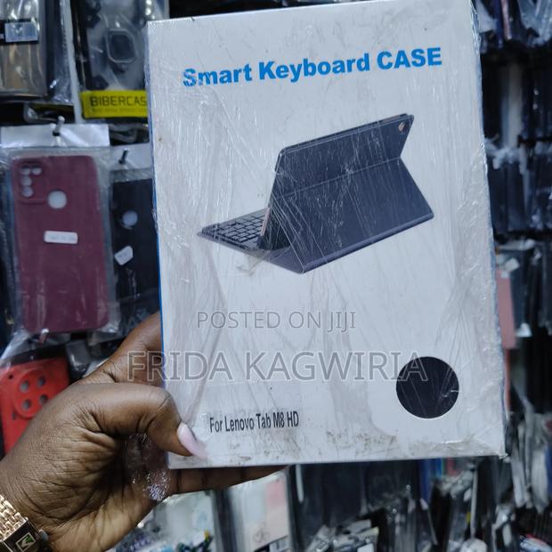 Lenovo M8 Hd Smart Keyboard Flip Case - thumbnail 2