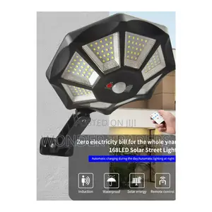 Waterproof Solar Sensor Light - Zb 168b*
