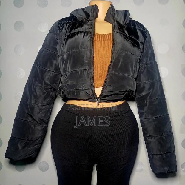 Crop Puff Jackets - thumbnail 4