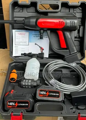 *Heavy Duty Car Wash Gun Machine 2 148v Lithium Bat