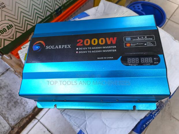 Solarpex 2000w Ac/Dc Inverter Both 12v 24v - thumbnail 2