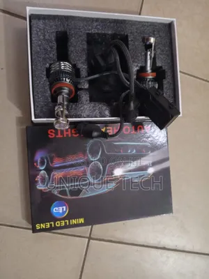 2 Pc Universal Mini Led Headlamp Bulbs