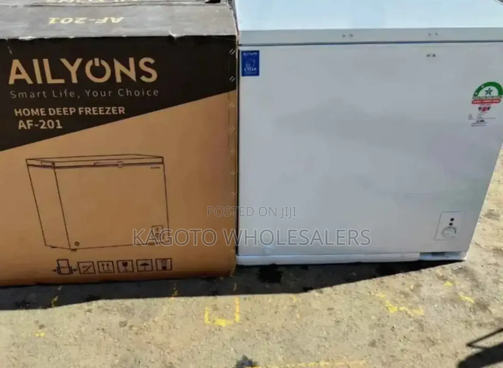 Ailyons 200litres Chest *Freezer D200/Dl