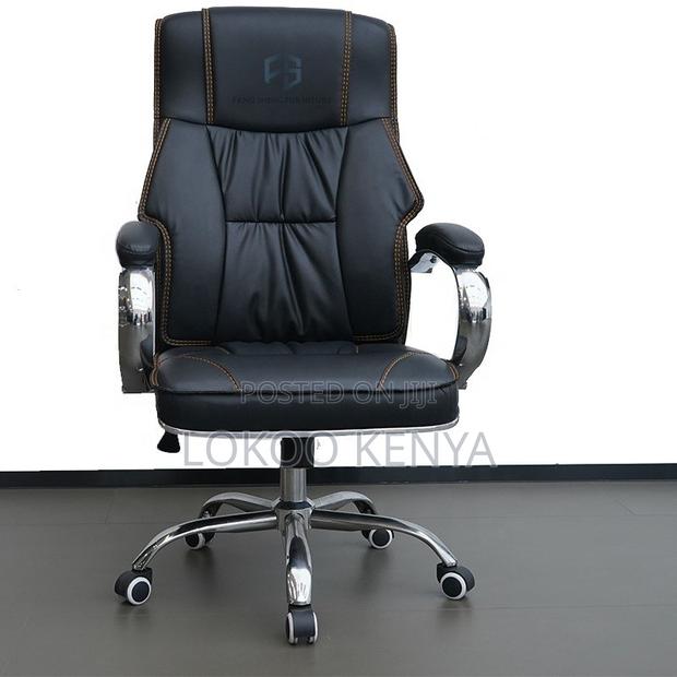 Office Chair : Non-Reclining Ergonomic Office Seat - thumbnail 4