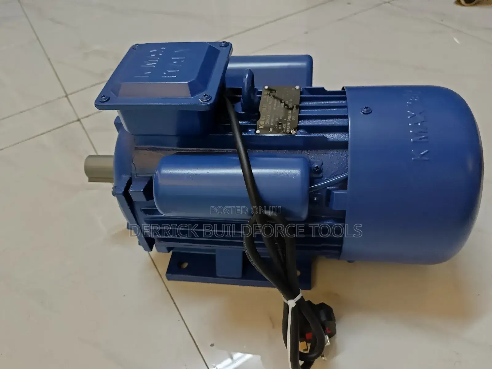 Kmax Italy 3hp Low High Speed Single Phase Electric Motor