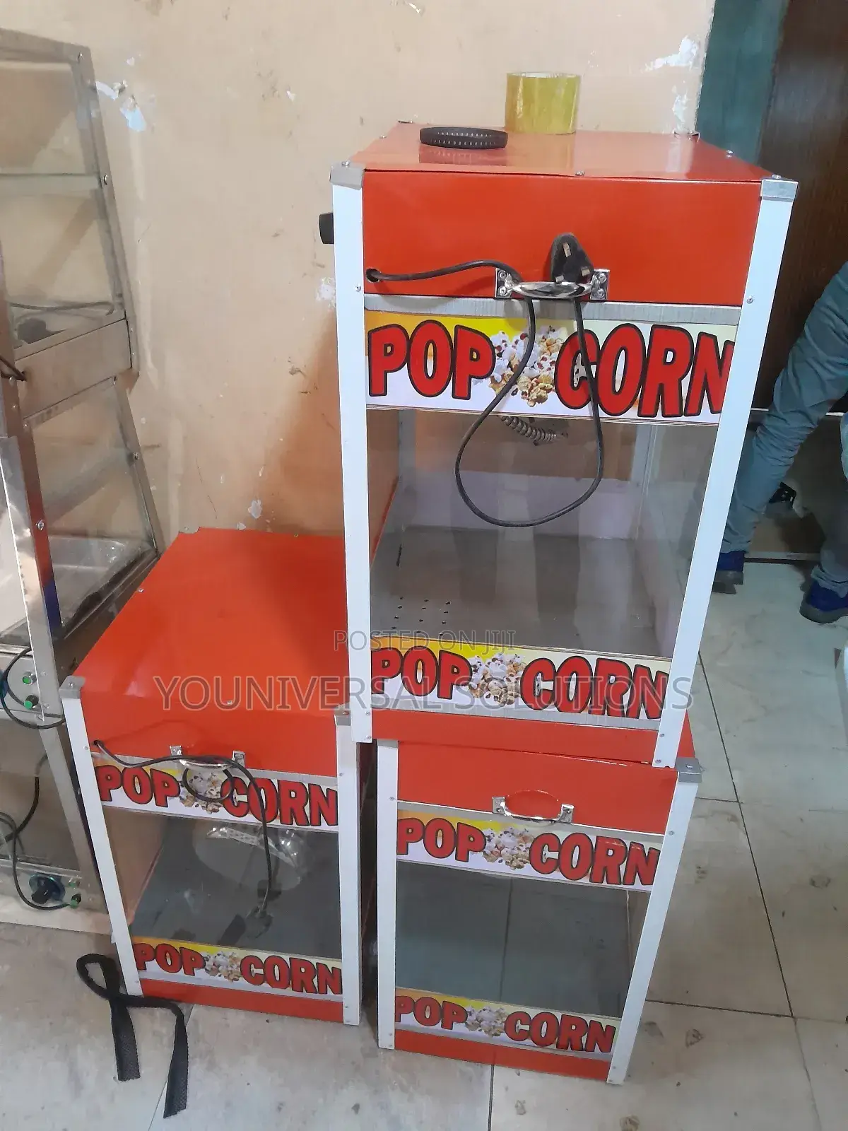 Commercial Popcorn Maker Machine
