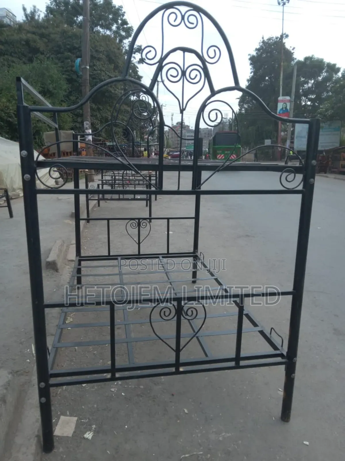 Ma-Decker Za Metal / Iron Double Bed / Hostel Bunkie