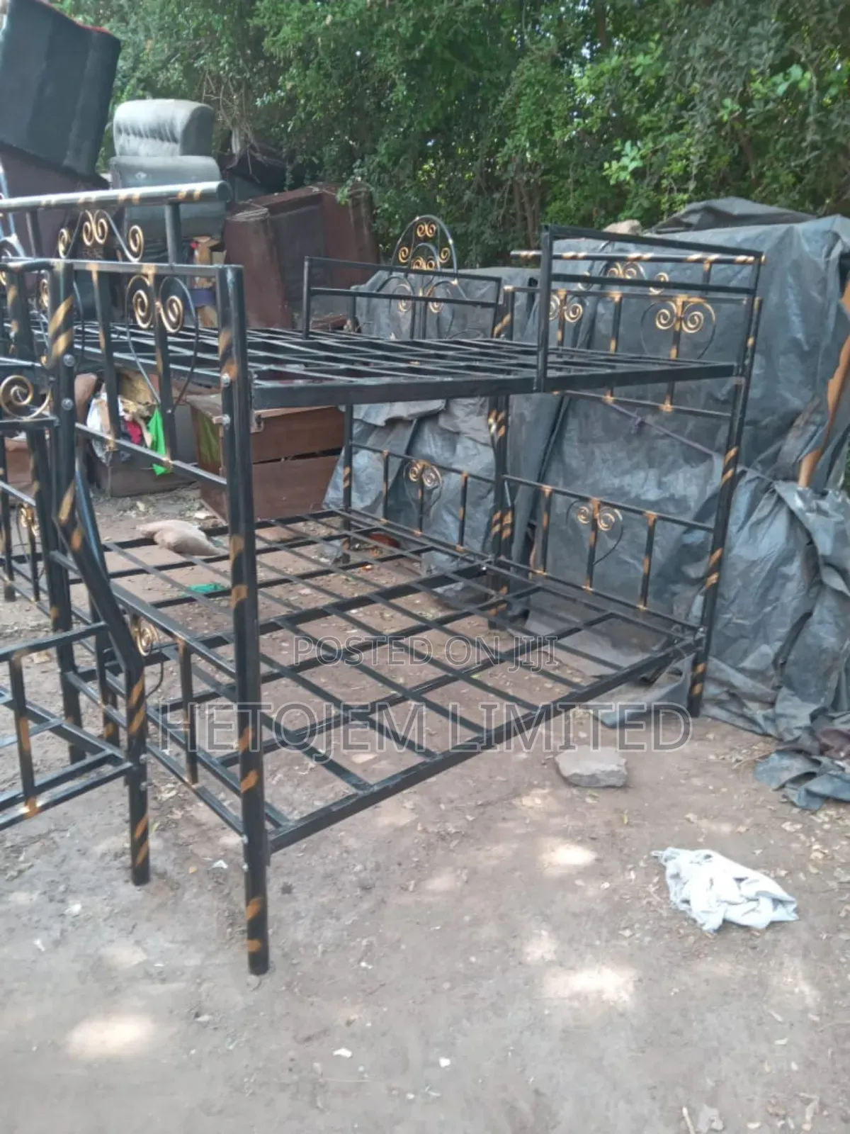 Ma-Decker Za Metal / Iron Double Bed / Hostel Bunkie