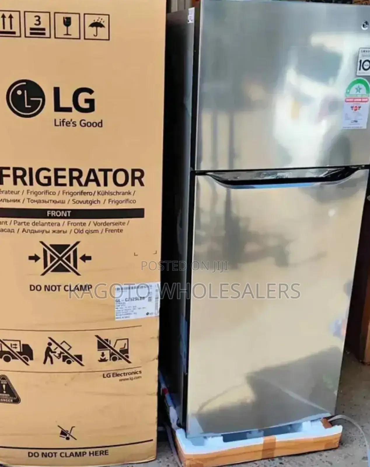 Lg 234 Litres No Frost Two Door Fridge Lg234l*Rf