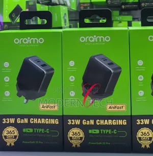 Oraimo Powergan 33 Pro 33w Gan Wall Charger