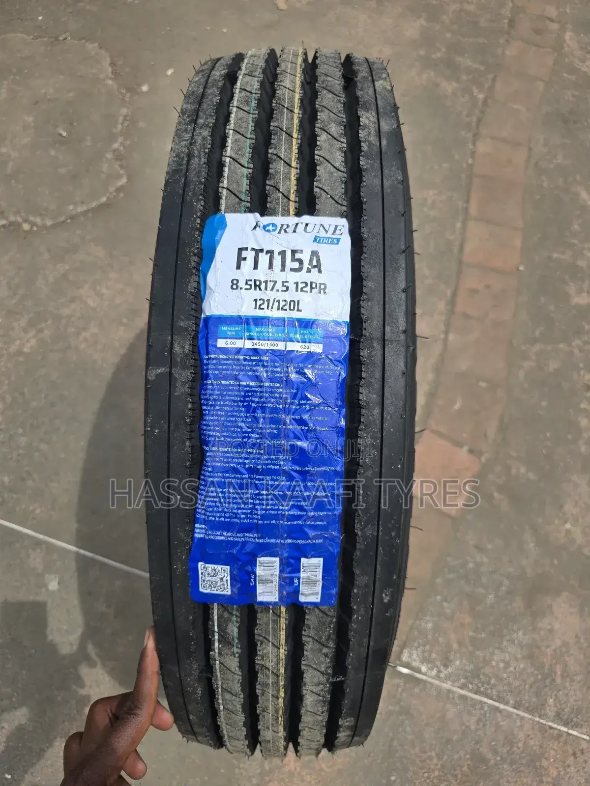 8.5r17.5 Fortune Tyre