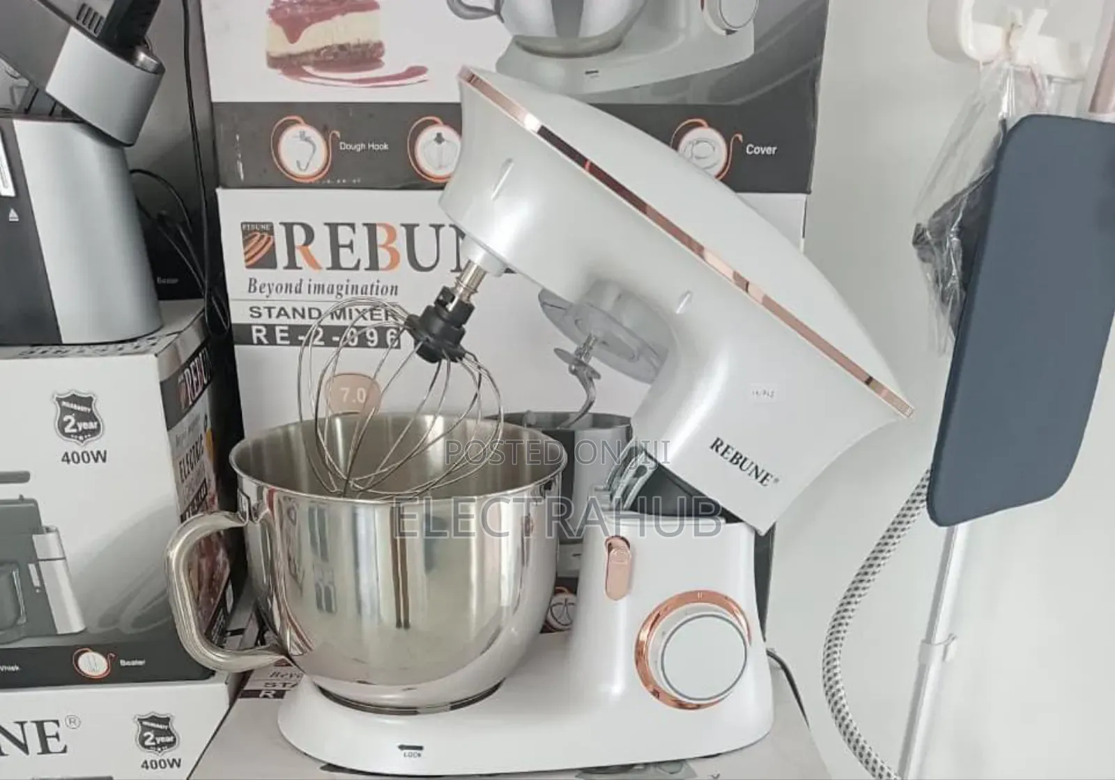 Rebune 7litres 1400w Stand Mixer Brand New Sealed