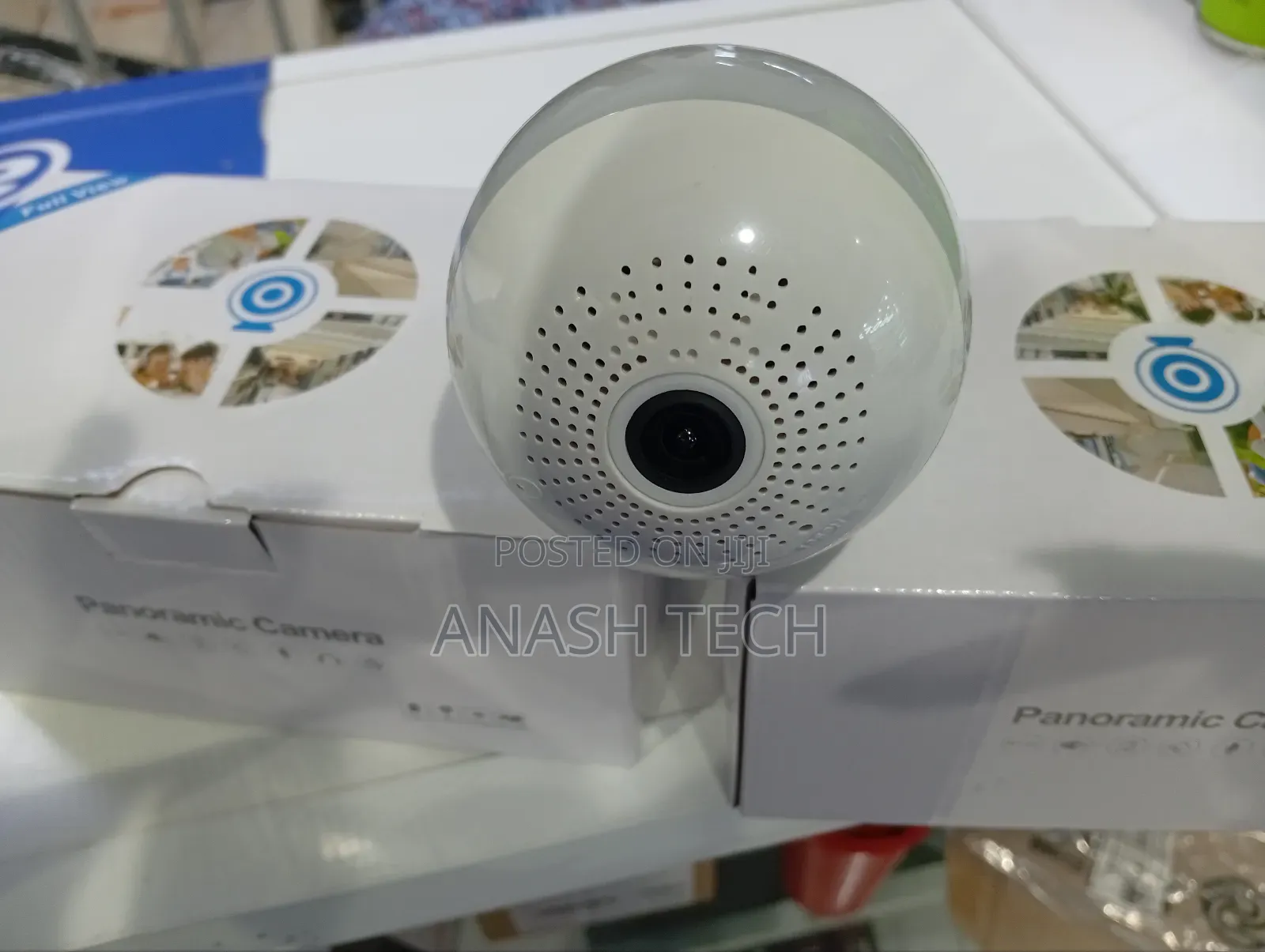 Panoramic Bulb CCTV Camera