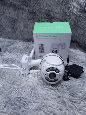 Outdoor Two Way Audio Wifi Auto Tracking CCTV Camera Icsee - thumbnail 2