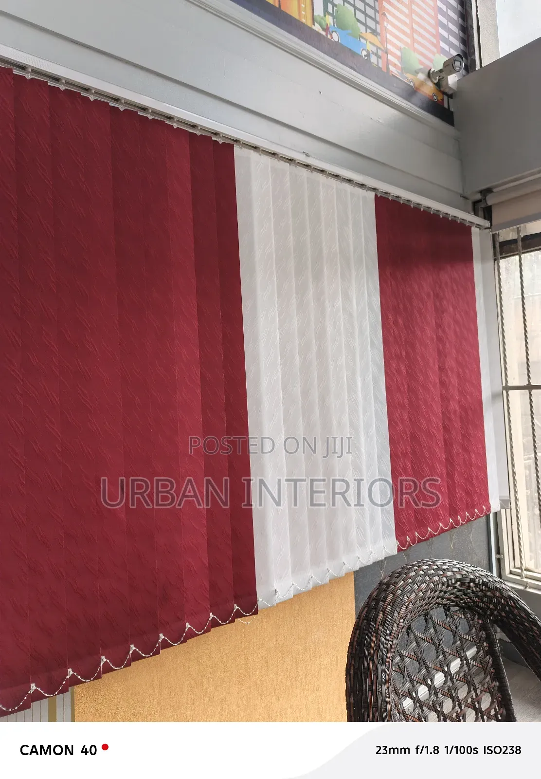 Office Curtains Office Curtains Blended Colour