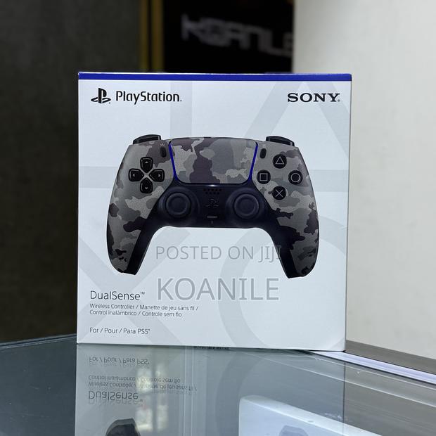 Ps5 Controller Gray Camouflage. Dualsense Pad - main view