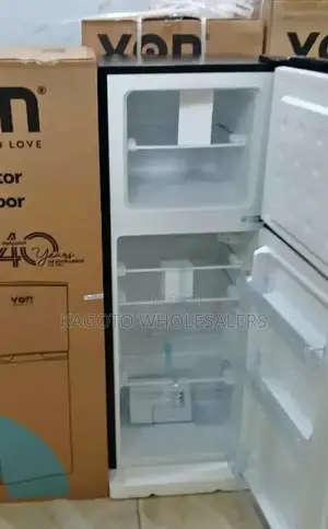 136 Litres Von Double Door Refrigerator Rf/v-136l/Dd