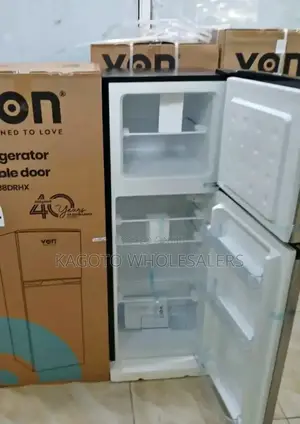 136 Litres Von 2 Door Refrigerator Rf/v-136l/Dd
