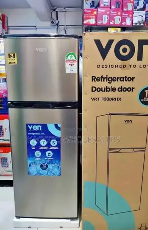 136l Von Two Door Refrigerator Rf/v-136l/Dd
