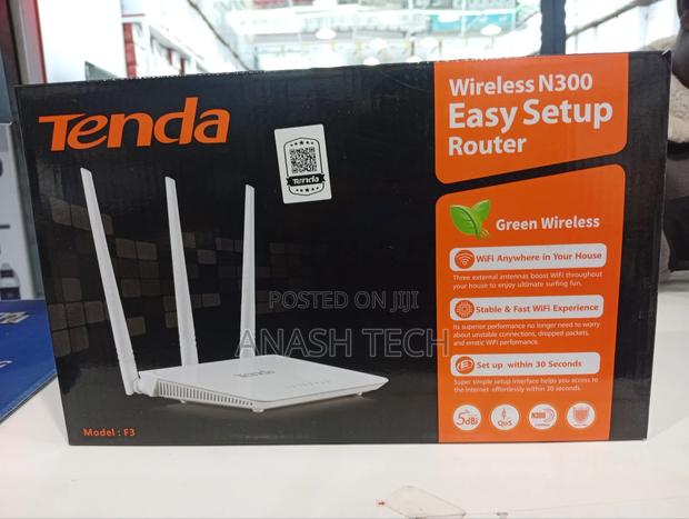 Tenda F3 Router - main view