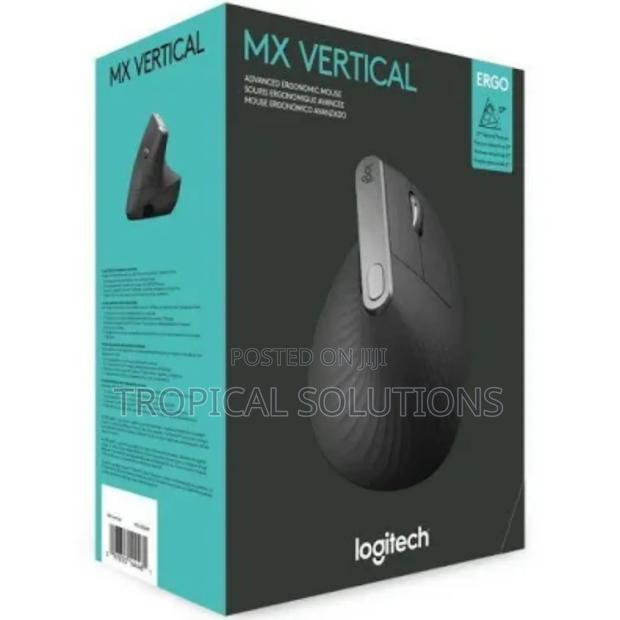 Logitech Mx Vertical Advanced Ergonomic Mouse Graphite - main view