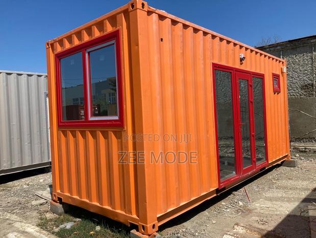 Eco-Friendly 20ft Mobile Office - main view