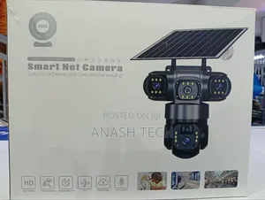 Triple Lence Solar CCTV Camera 4g Simcard