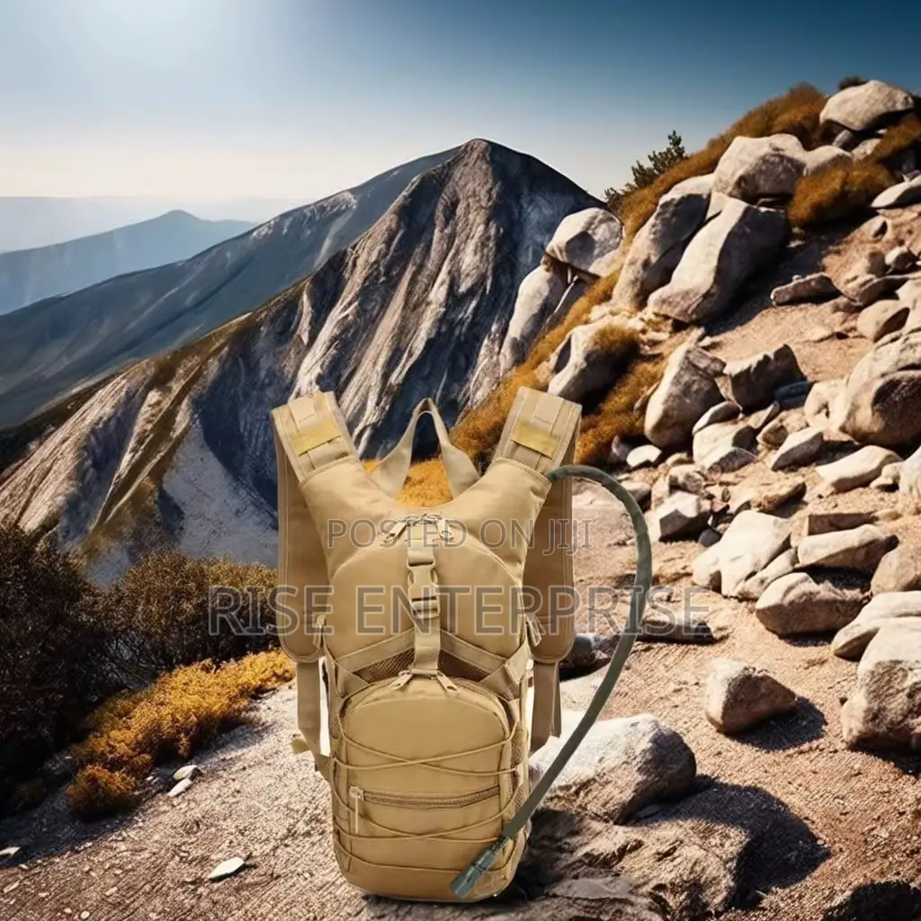 Hiking Hydration Backpack With 3litre Waterbladder Camel Bag