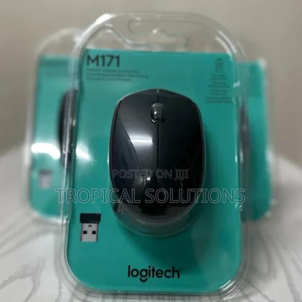 Logitech M171 Wireless Mouse Blue Gray, Black,Blue,Red,White - thumbnail 3
