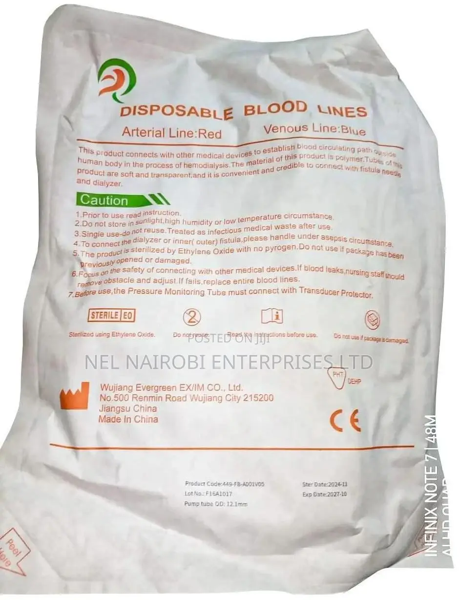 Disposable Blood Lines