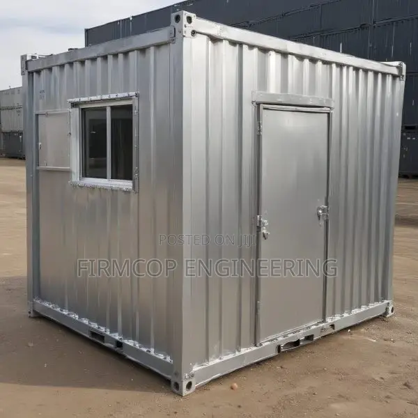 Compact 10ft Container Security Booth