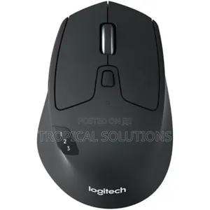 Logitech M720 Mouse Wireless Black Triathlon