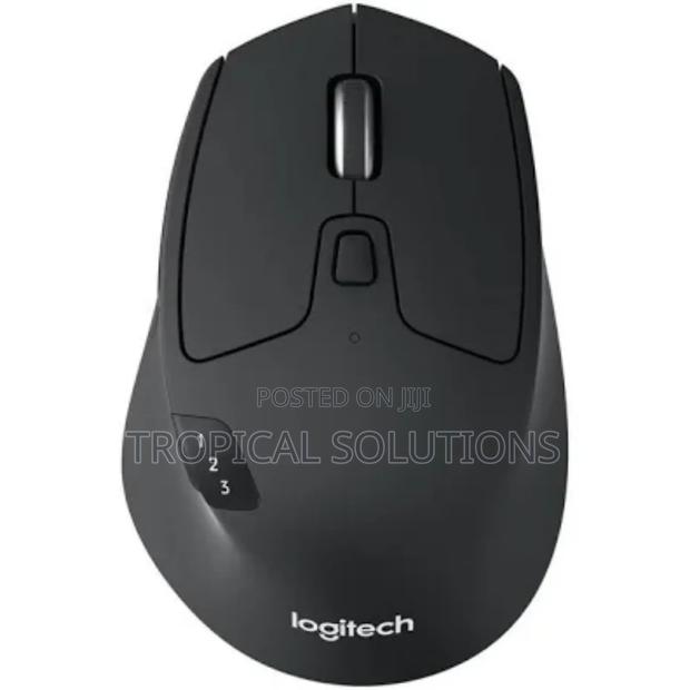 Logitech M720 Mouse Wireless Black Triathlon - thumbnail 2