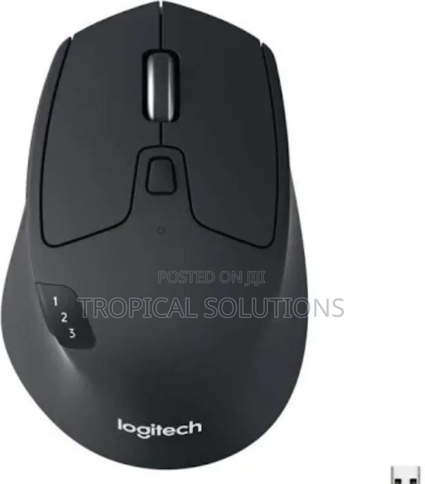 Logitech M720 Mouse Wireless Black Triathlon - thumbnail 3