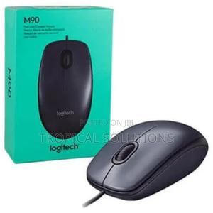 Logitech M90 Corded Mouse Black - main view