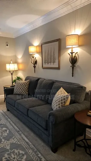 Black 3 Seater New Couch