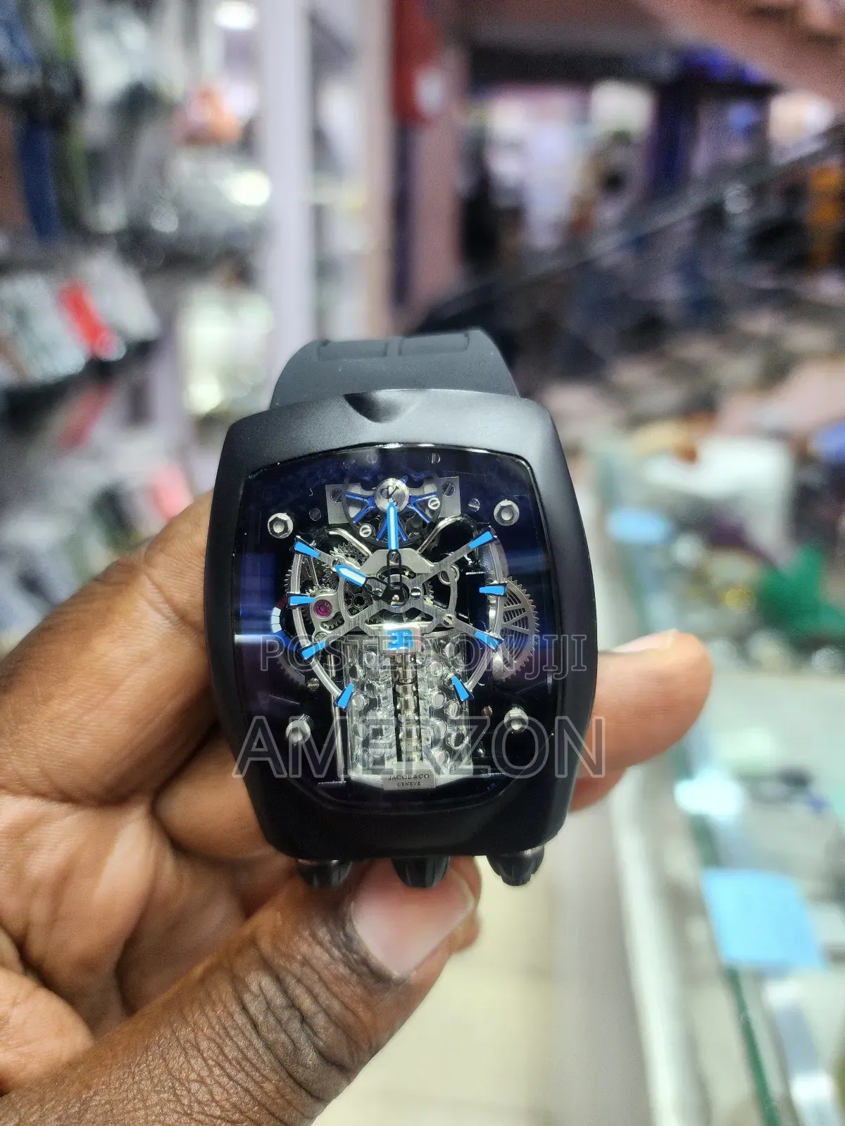 Men's 16 Cylinder Engine Leisure Hollow Waterproof Wine