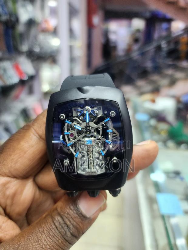 Men's 16 Cylinder Engine Leisure Hollow Waterproof Wine - main view