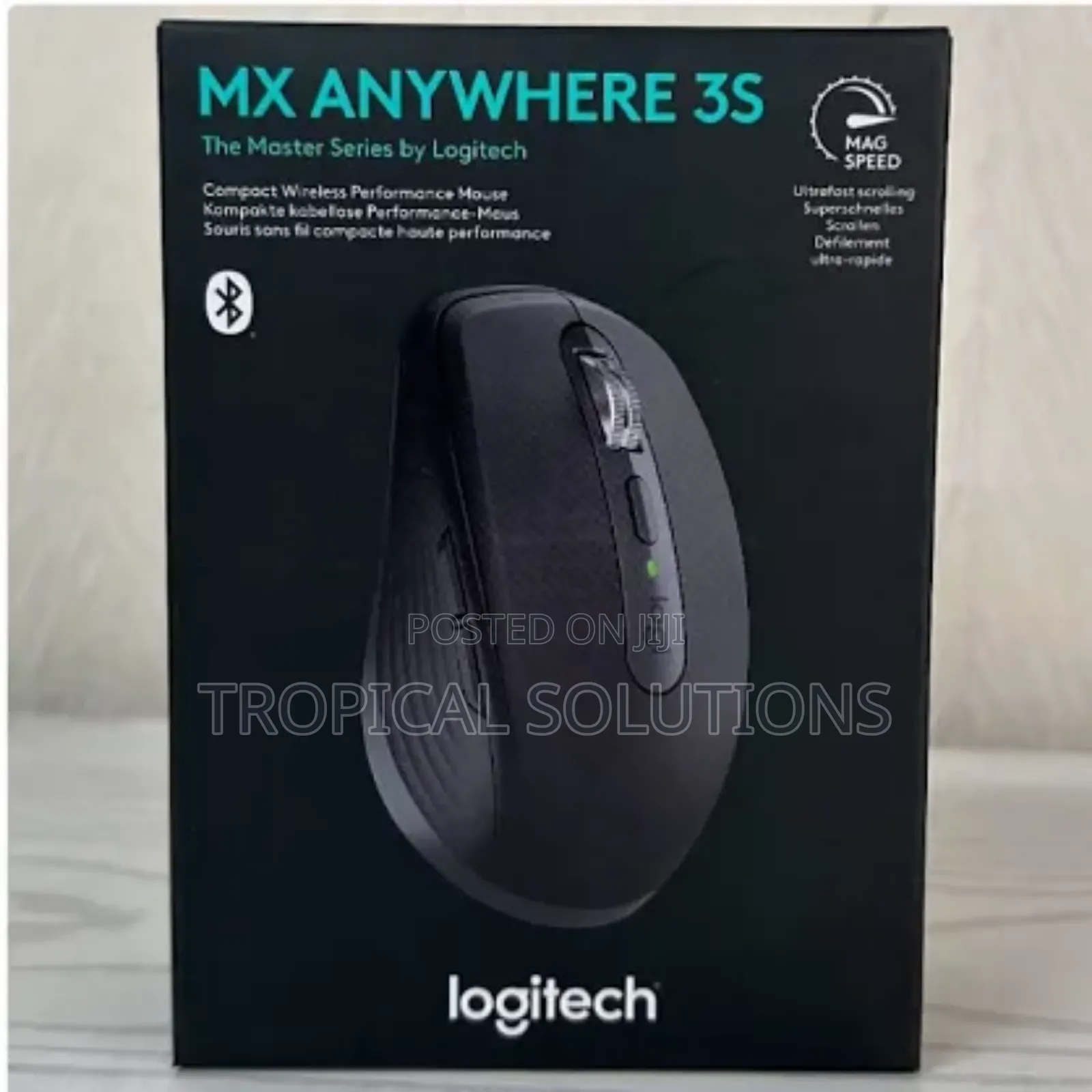 Logitech Mx Anywhere 3s Silent Bluetooth Wireless Mouse