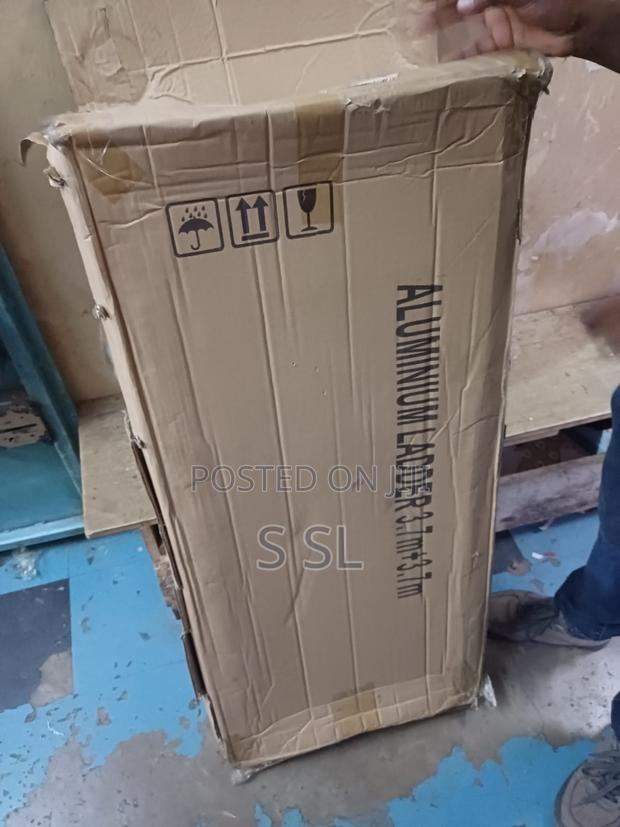 7.4m Telescopic Aluminum Ladder Double(3.7+3.7m) - thumbnail 3